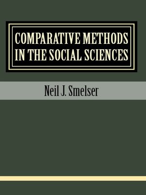 cover image of Comparative Methods in the Social Sciences
